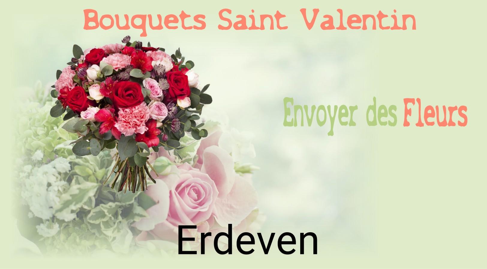 Roses de Saint-Valentin livrées à Erdeven